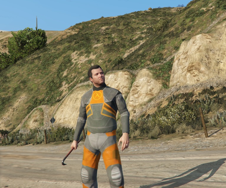 Half-Life HEV Suit Skin for Michael
